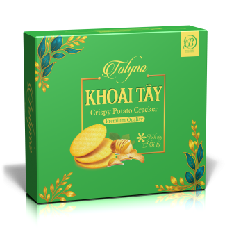 Bánh hộp Tolyno Khoai Tây - Xanh 250g