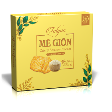 Bánh hộp Tolyno Mè giòn 250g
